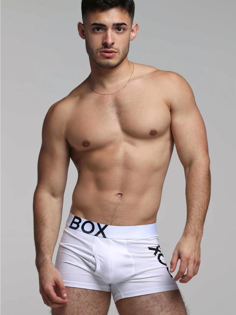 BOX MENSWEAR MENS WHITE BOXERS